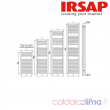 IRSAP RADIATORE DA BAGNO GEO MOD. 1850