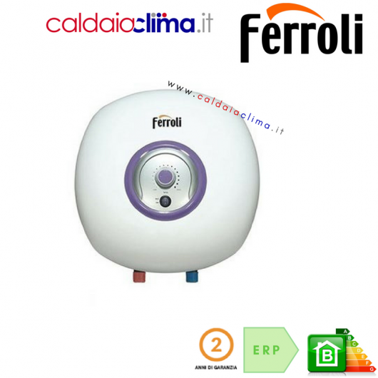 SCALDABAGNO ELETTRICO FERROLI BRAVO 10 LITRI SCALDABAGNO ELETTRICO FERROLI BRAVO 10 LITRI