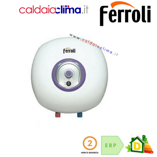 SCALDABAGNO ELETTRICO FERROLI BRAVO 30 LITRI SCALDABAGNO ELETTRICO FERROLI BRAVO 30 LITRI