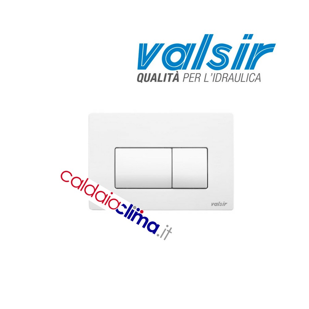 VALSIR - TROPEA PLACCA DI COMANDO P1-2 TASTI