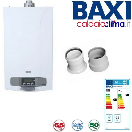 BAXI CALDAIA MURALE A CONDENSAZIONE LUNA3-AVANT+ 24kw METANO BAXI CALDAIA MURALE A CONDENSAZIONE LUNA3-AVANT+ 24kw METANO