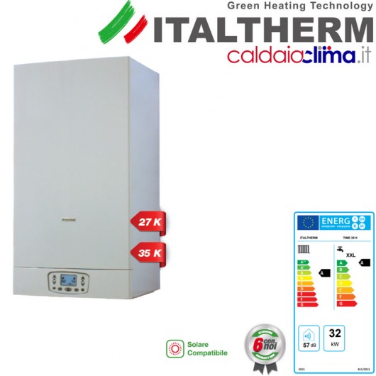 ITALTHERM CALDAIA A CONDENSAZIONE TIME K 35 - 32KW METANO ITALTHERM CALDAIA A CONDENSAZIONE TIME K 35 - 32KW METANO