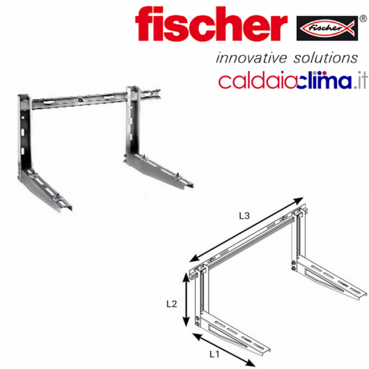 STAFFA PER CLIMATIZZATORE FISCHER KLIMA INOX STAFFA PER CLIMATIZZATORE FISCHER KLIMA INOX