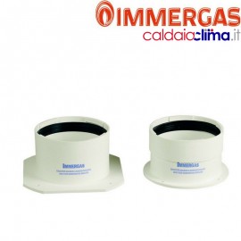 KIT SCARICO FUMI SDOPPIATO 80/80 CONDENSAZIONE IMMERGAS