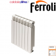 RADIATORE IN ALLUMINIO FERROLI PROTEO 900 BATTERIA 10 ELEMENTI