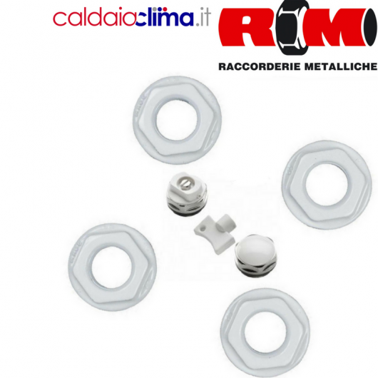 KIT TAPPI UNIVERSALI PER RADIATORI ALLUMINIO 1''x3/8'' KIT TAPPI UNIVERSALI PER RADIATORI ALLUMINIO 1''x3/8''