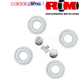 KIT TAPPI UNIVERSALI PER RADIATORI ALLUMINIO 1''x1/2''