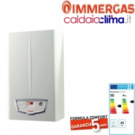 immergas nike mini 24 kw camera aperta