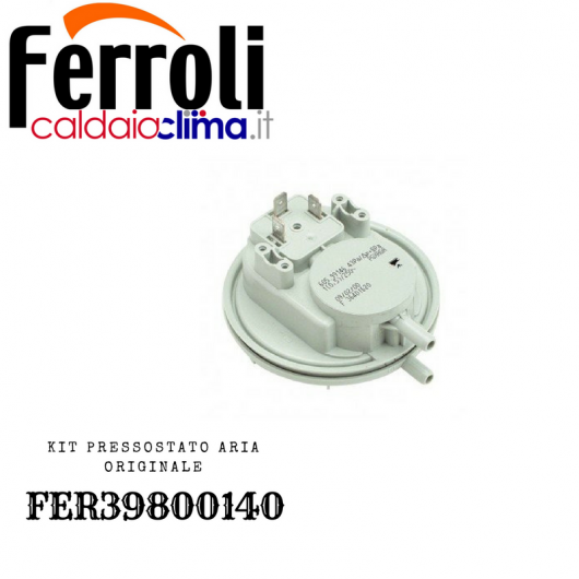 FERROLI PRESSOSTATO DIFFERENZIALE ARIA ORIGINALE FER39800140 FERROLI PRESSOSTATO DIFFERENZIALE ARIA ORIGINALE FER39800140