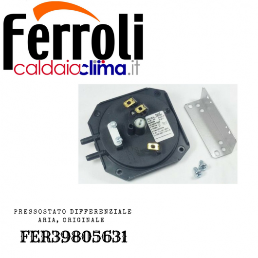 FERROLI PRESSOSTATO DIFFERENZIALE ARIA ORIGINALE FER39805631 FERROLI PRESSOSTATO DIFFERENZIALE ARIA ORIGINALE FER39805631