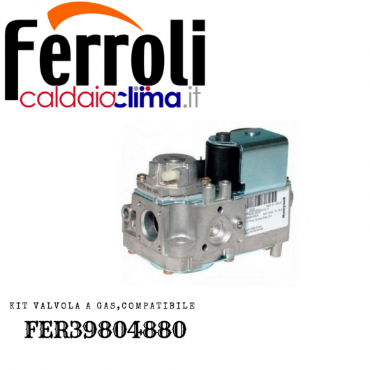 FERROLI KIT VALVOLA A GAS COMPATIBILE FER39804880 FERROLI KIT VALVOLA A GAS COMPATIBILE FER39804880