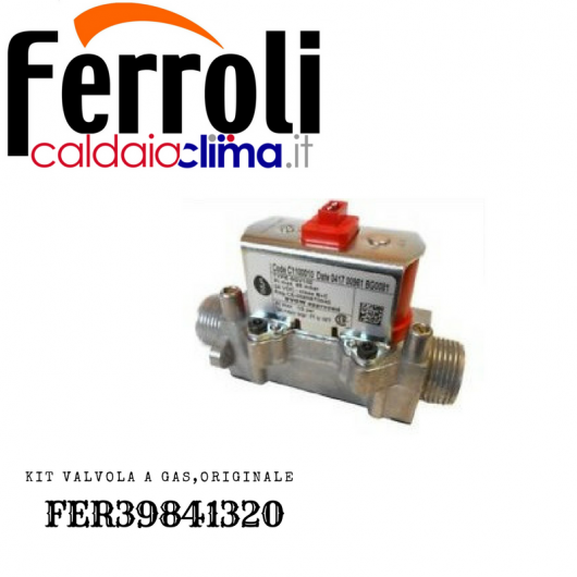 FERROLI KIT VALVOLA A GAS ORIGINALE FER39841320 FERROLI KIT VALVOLA A GAS ORIGINALE FER39841320