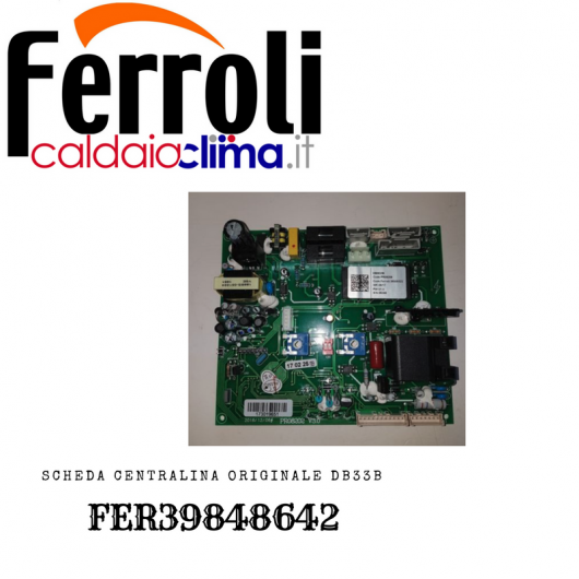 FERROLI SCHEDA CENTRALINA ORIGINALE DB33B-FER39848642 FERROLI SCHEDA CENTRALINA ORIGINALE DB33B-FER39848642