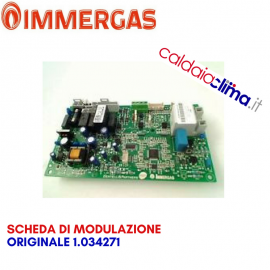 IMMERGAS SCHEDA DI MODULAZIONE ORIGINALE 1.034271
