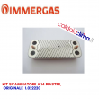IMMERGAS KIT SCAMBIATORE A 14 PIASTRE ORIGINALE 1.022220