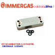 IMMERGAS SCAMBIATORE A 12 PIASTRE ORIGINALE 3.012692