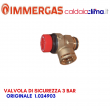 IMMERGAS VALVOLA DI SICUREZZA 3 BAR ORIGINALE 1.024903