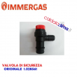 IMMERGAS VALVOLA DI SICUREZZA ORIGINALE 1.028561