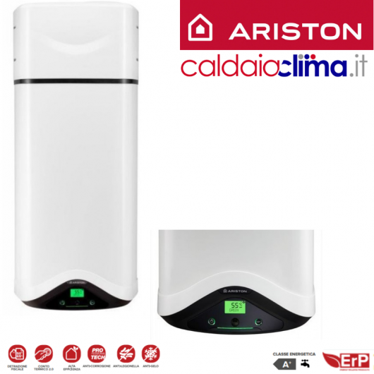 ARISTON SCALDABAGNO A POMPA DI CALORE NUOS EVO A+ 110 WH-ErP ARISTON SCALDABAGNO A POMPA DI CALORE NUOS EVO A+ 110 WH-ErP