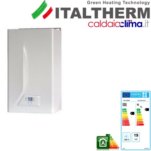 ITALTHERM CALDAIA A CONDENSAZIONE CITY CLASS 25K - 25 KW ISTANTANEA METANO ITALTHERM CALDAIA A CONDENSAZIONE CITY CLASS 25K - 25 KW ISTANTANEA METANO