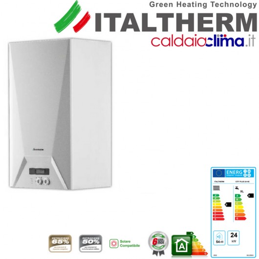 ITALTHERM CALDAIA A CONDENSAZIONE CITY PLUS 24HE - 24 kw ISTANTANEA METANO ITALTHERM CALDAIA A CONDENSAZIONE CITY PLUS 24HE - 24 kw ISTANTANEA METANO