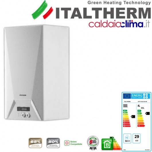 Caldaia a condensazione Italtherm City Plus 30 HE - 30 kw Metano Caldaia a condensazione Italtherm City Plus 30 HE - 30 kw Metano