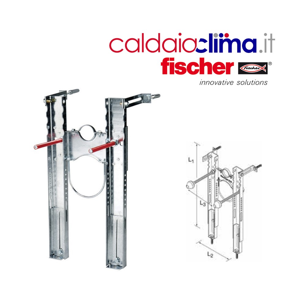 Staffa per sanitari sospesi Premium Fisher Art. 428998