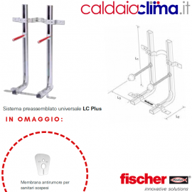 Staffa per sanitari sospesi Lc Plus Fisher - Art. 501026