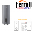 Ferroli Bollitore Verticale Ecounit F 300-2C