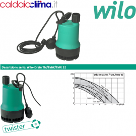 Wilo Pompa Sommergibile DRAIN TMW 32/8