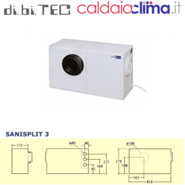 Sanisplit 3 Cassetta Trituratore WC di.bi. Tec
