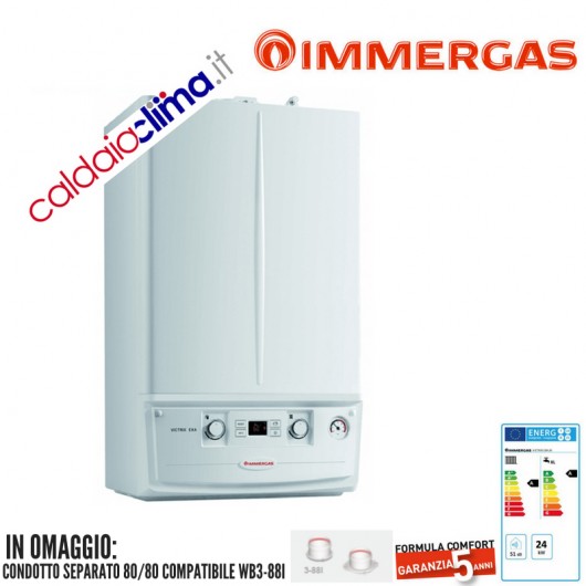IMMERGAS CALDAIA A CONDENSAZIONE VICTRIX EXA 24 - 24 KW METANO IMMERGAS CALDAIA A CONDENSAZIONE VICTRIX EXA 24 - 24 KW METANO