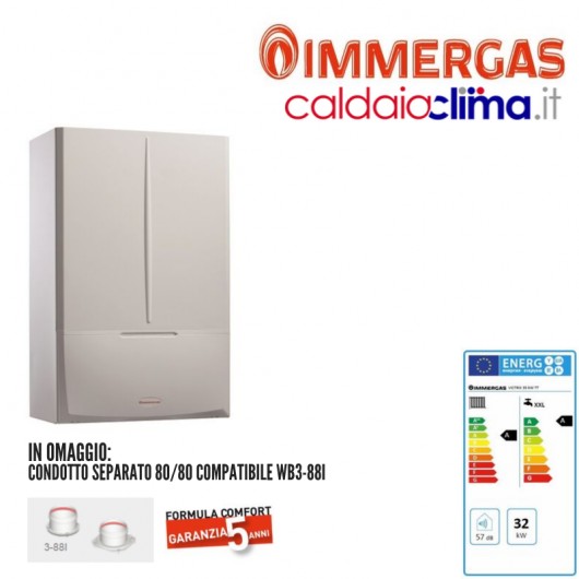 Caldaia a condensazione Immergas Victrix KW TT 35 - 35 kw Metano Caldaia a condensazione Immergas Victrix KW TT 35 - 35 kw Metano