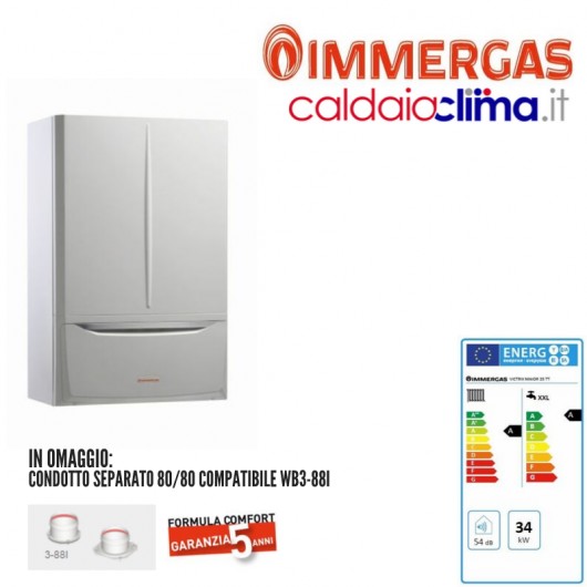 Caldaia a condensazione Immergas Victrix Maior TT 35 - Metano Caldaia a condensazione Immergas Victrix Maior TT 35 - Metano