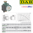 DAB Circolatore ricircolo acqua sanitaria VS 16/150M Dab Pompe