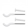 COPPIA MENSOLE RACCORDERIE METALLICHE