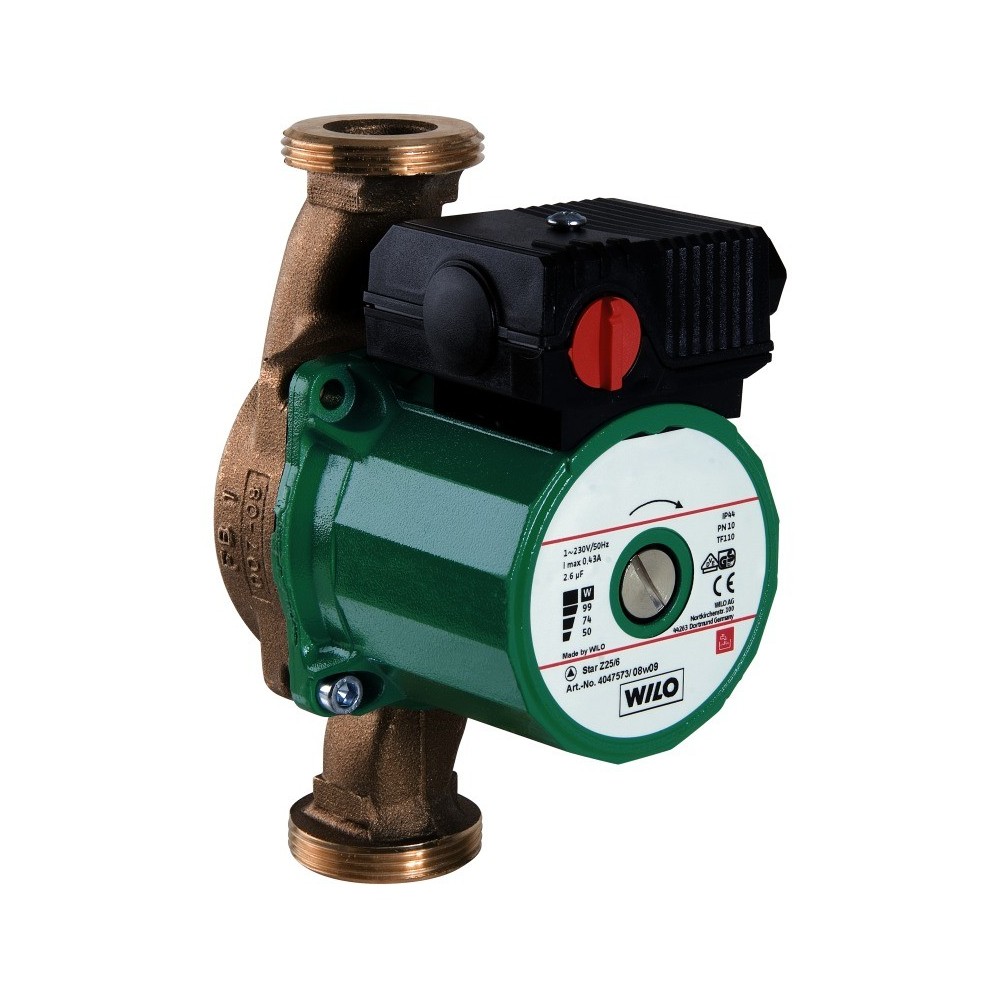 Circolatore Wilo per ricircolo acqua mod. Star Z 20/1 EM
