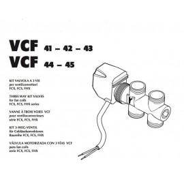 AERMEC Kit Valvola 3 vie VCF 41 per Ventilconvettori FXC FCS FHX