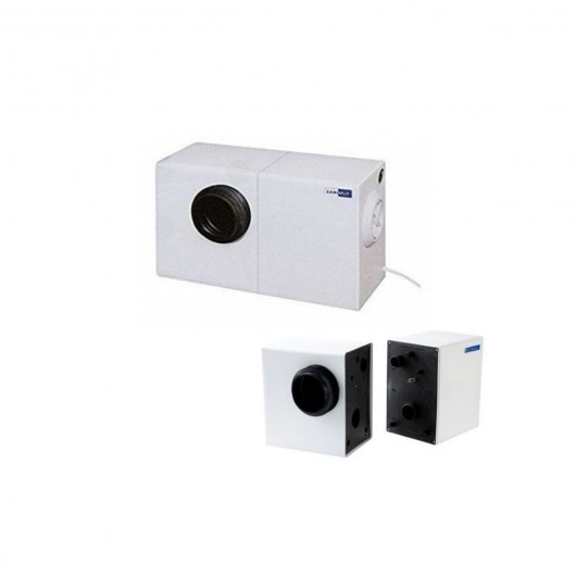SANISPLIT 3 Cassetta Trituratore per Vaso WC Bagno, 3 attacchi SANISPLIT 3 Cassetta Trituratore per Vaso WC Bagno, 3 attacchi